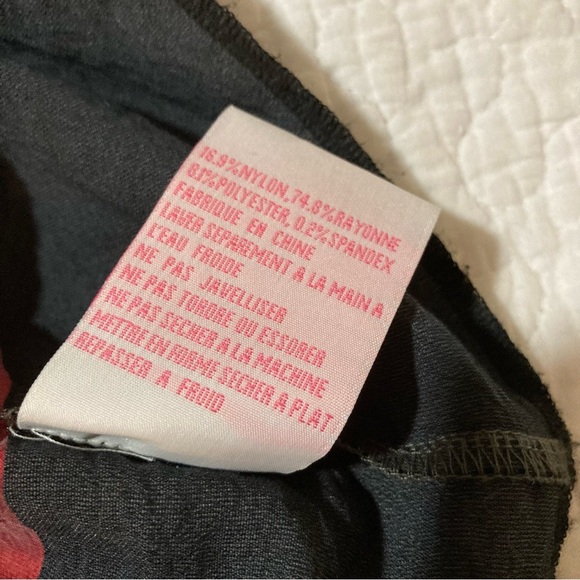 Anthropologie Maple Color Block Skirt | Size M | Flaws on Waistband | Holiday - Picture 13 of 15